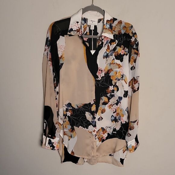 Phillip Lim X Target Button Up Shirt Sz S NWT - Picture 2 of 7